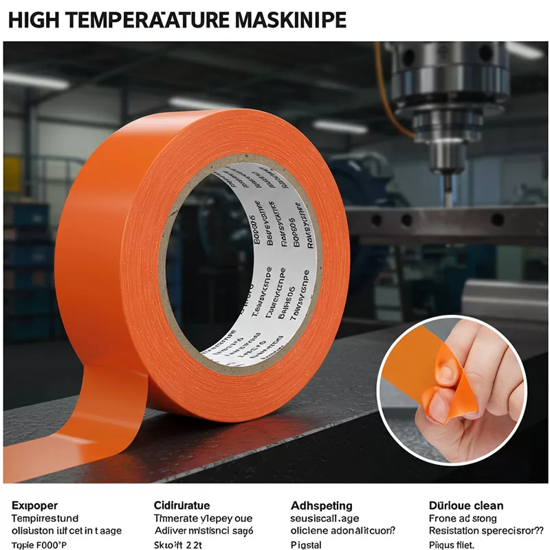 High Temperature Masking Tape for Industrial Use